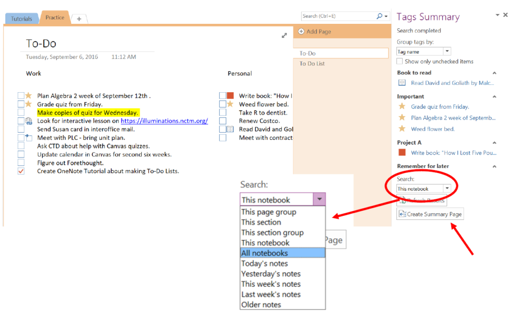 import growly notes into onenote